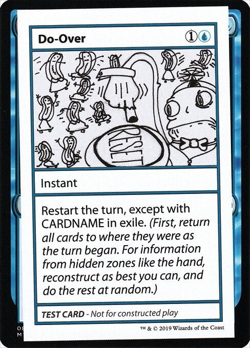 Do-Over (No PW Symbol) (Mystery Booster: Convention Edition Exclusives)