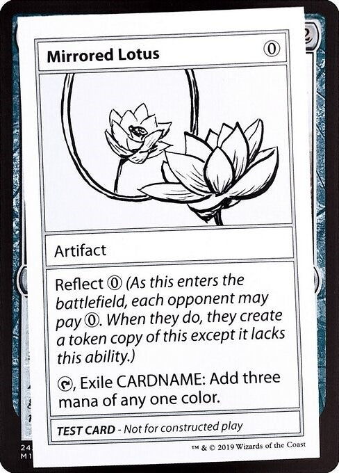 Mirrored Lotus (No PW Symbol) (Mystery Booster: Convention Edition Exclusives)