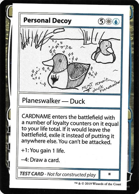 Personal Decoy (No PW Symbol) (Mystery Booster: Convention Edition Exclusives)