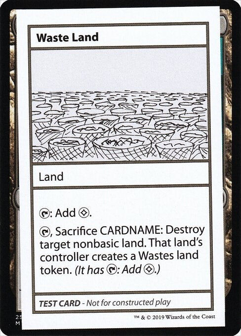 Waste Land (No PW Symbol) (Mystery Booster: Convention Edition Exclusives)