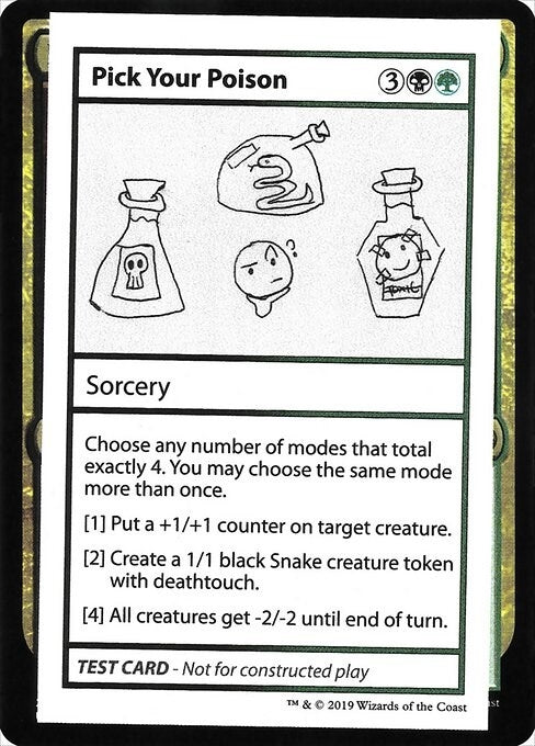 Pick Your Poison (No PW Symbol) (Mystery Booster: Convention Edition Exclusives)