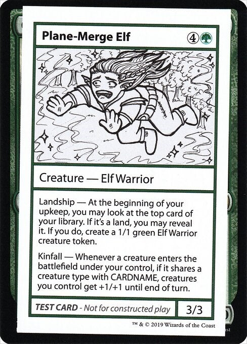 Plane-Merge Elf (No PW Symbol) (Mystery Booster: Convention Edition Exclusives)