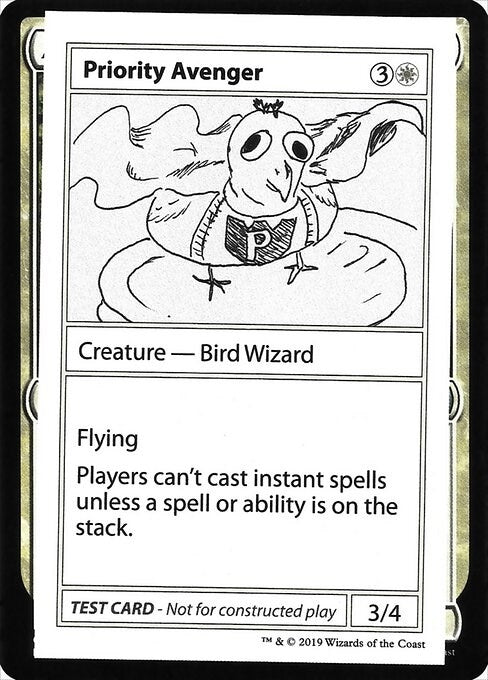 Priority Avenger (No PW Symbol) (Mystery Booster: Convention Edition Exclusives)