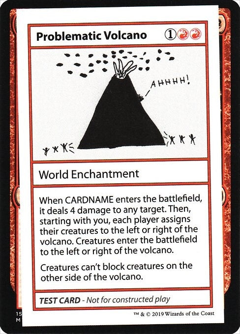 Problematic Volcano (No PW Symbol) (Mystery Booster: Convention Edition Exclusives)
