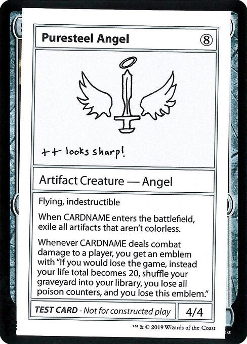Puresteel Angel (No PW Symbol) (Mystery Booster: Convention Edition Exclusives)