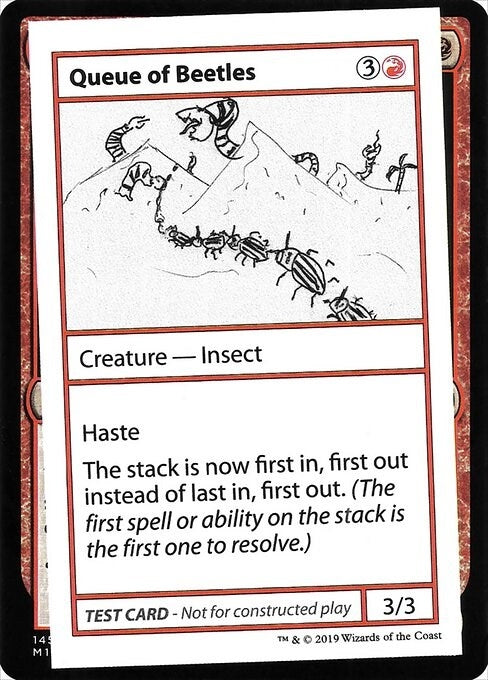 Queue of Beetles (No PW Symbol) (Mystery Booster: Convention Edition Exclusives)