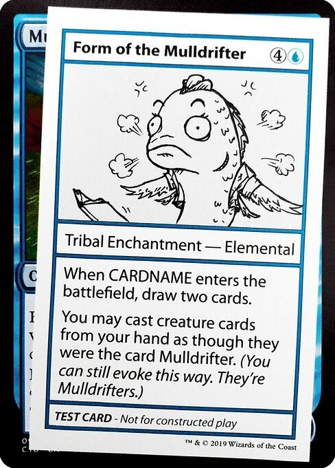 Form of the Mulldrifter (No PW Symbol) (Mystery Booster: Convention Edition Exclusives)
