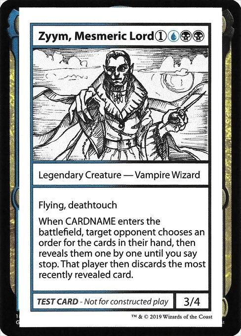 Zyym, Mesmeric Lord (No PW Symbol)