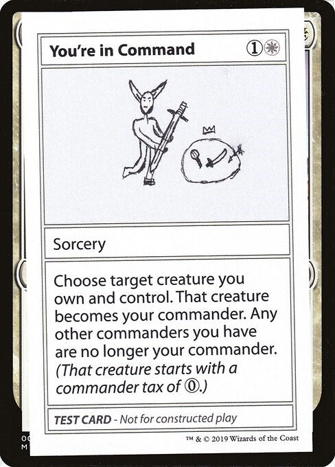 You're In Command (No PW Symbol) (Mystery Booster: Convention Edition Exclusives)