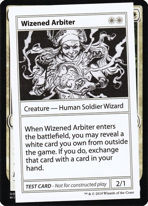 Wizened Arbiter (No PW Symbol) (Mystery Booster: Convention Edition Exclusives)