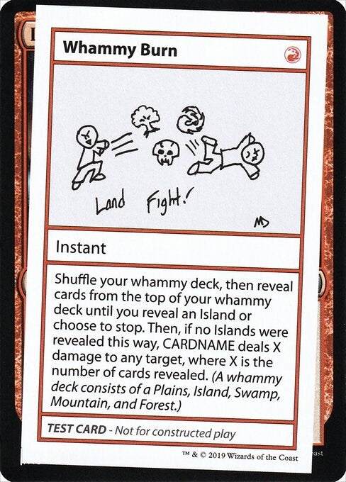 Whammy Burn (No PW Symbol) (Mystery Booster: Convention Edition Exclusives)