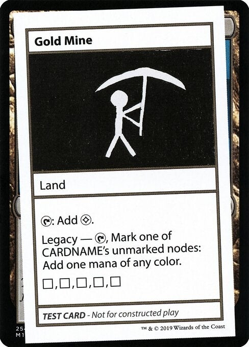 Gold Mine (No PW Symbol) (Mystery Booster: Convention Edition Exclusives)