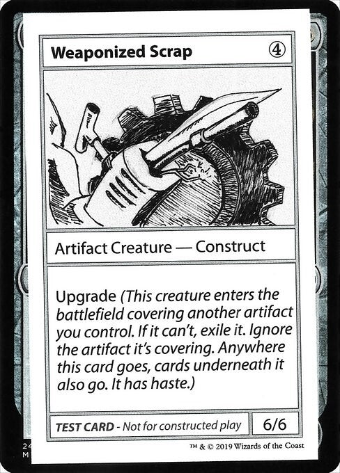 Weaponized Scrap (No PW Symbol) (Mystery Booster: Convention Edition Exclusives)