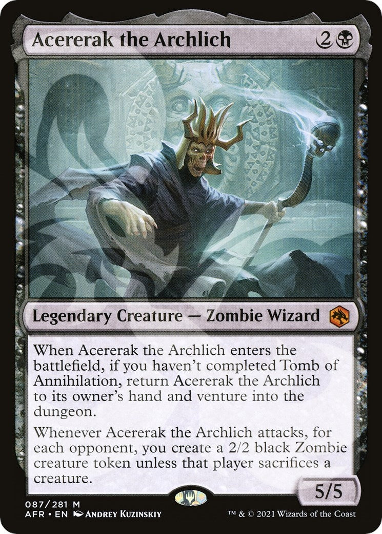 Image for Acererak the Archlich (87) [AFR&]