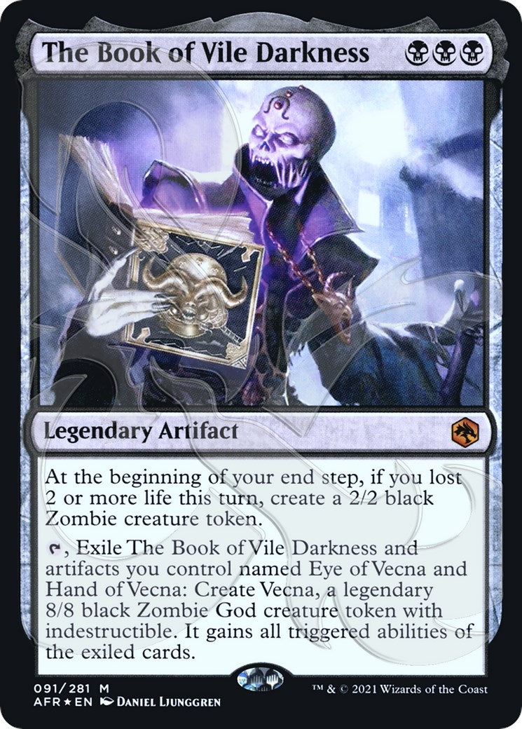The Book of Vile Darkness (91) (AFR Ampersand Promos)