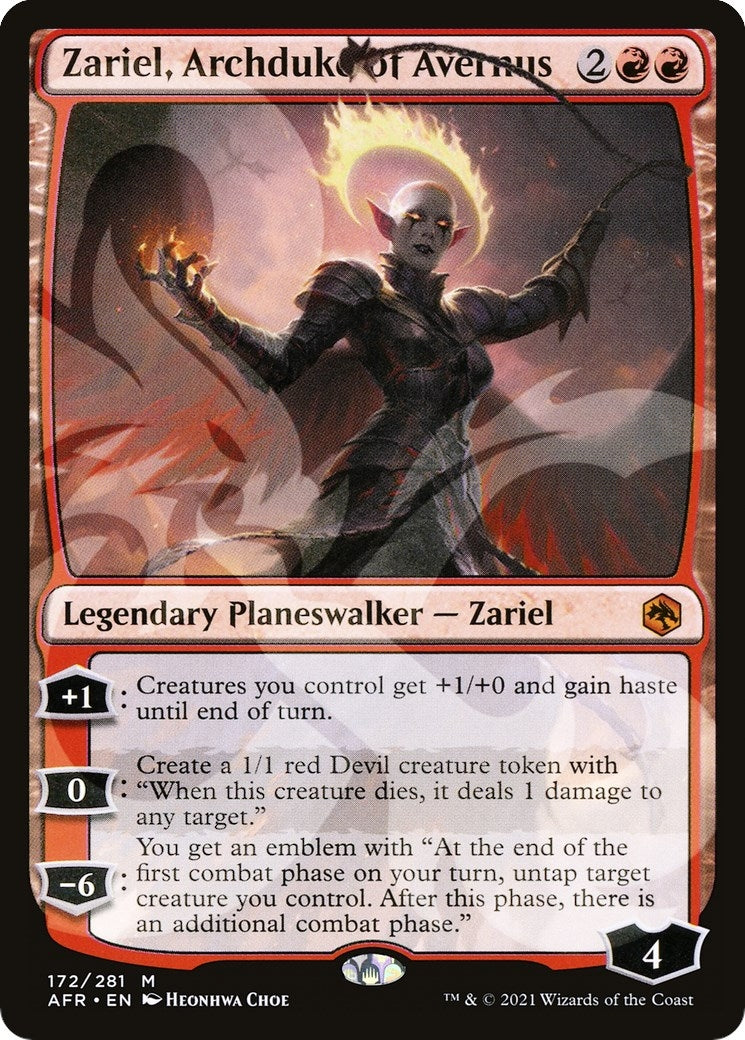 Zariel, Archduke of Avernus (172) (AFR Ampersand Promos)