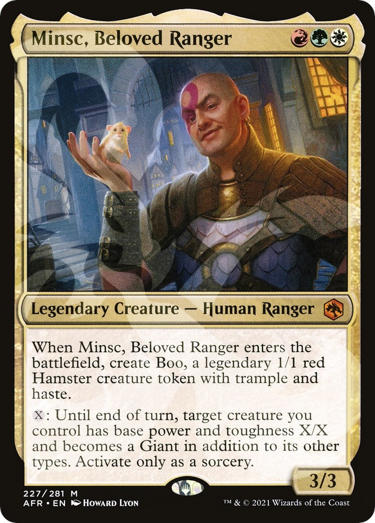 Minsc, Beloved Ranger (227) (AFR Ampersand Promos)