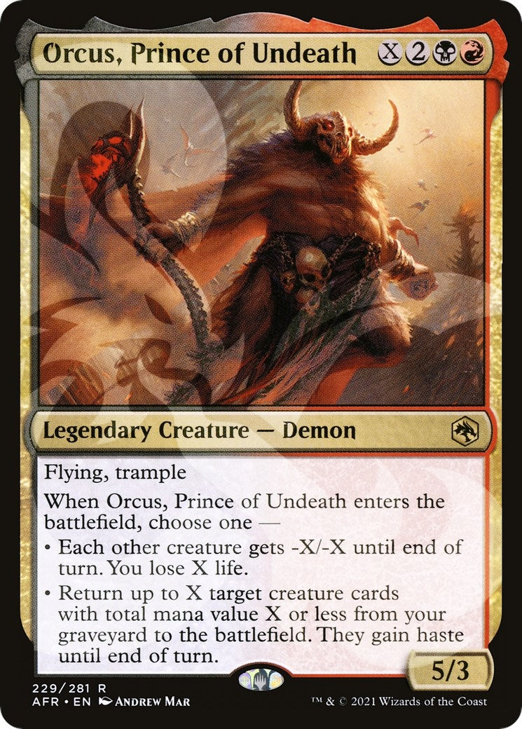 Orcus, Prince of Undeath (229) (AFR Ampersand Promos)