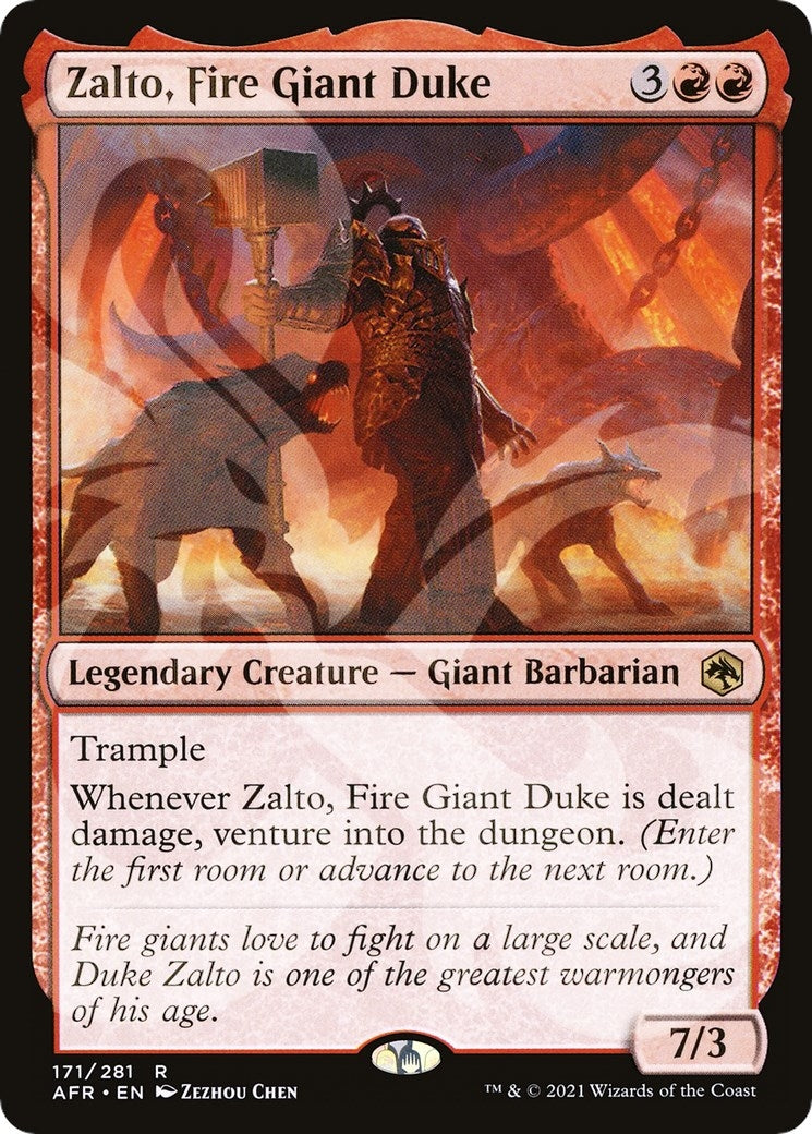 Image for Zalto, Fire Giant Duke (171) [AFR&]