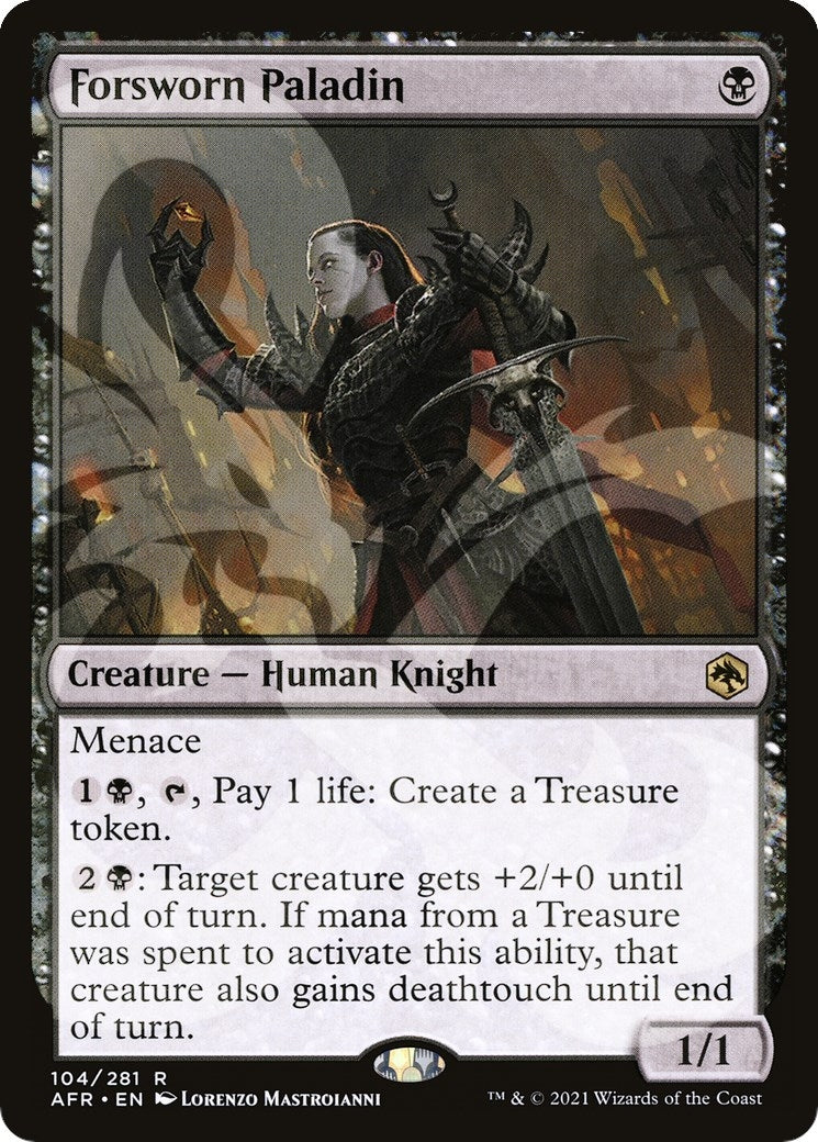 Forsworn Paladin (104) (AFR Ampersand Promos)