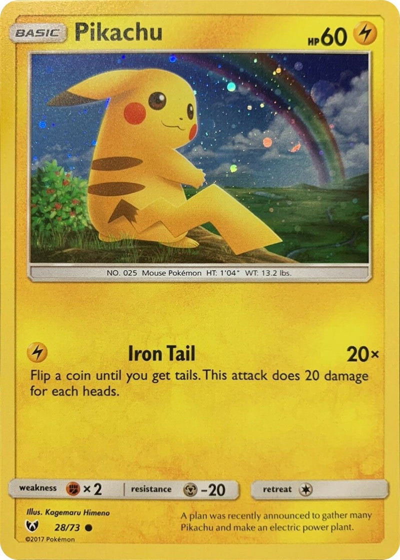 Image for Pikachu - 28/73 (Cosmos Holo) (028/073) (Miscellaneous Cards & Products) - Pokemon