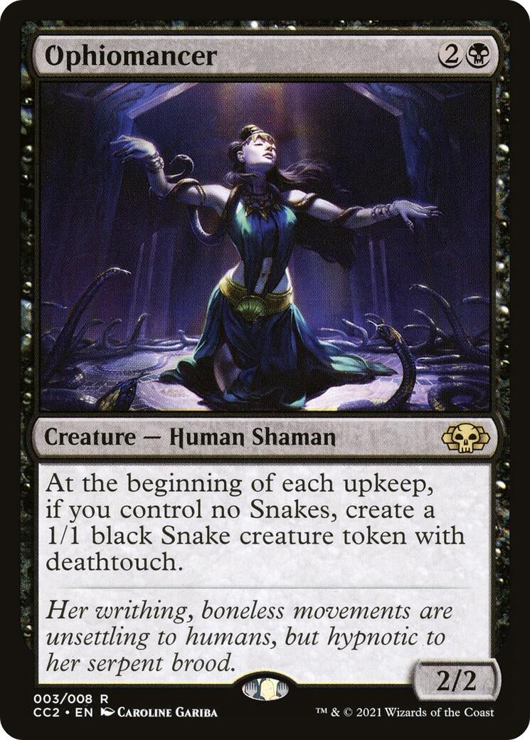 Ophiomancer (3) (Commander Collection: Black)