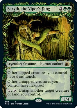 Saryth, the Viper's Fang (Showcase) (304) (Innistrad: Midnight Hunt)
