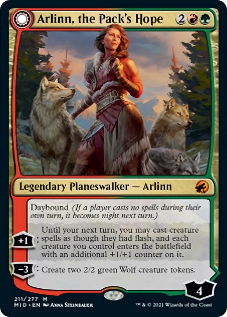 Arlinn, the Pack's Hope (211) (Innistrad: Midnight Hunt)