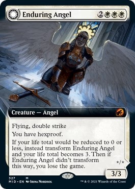 Enduring Angel (Extended Art) (327) (Innistrad: Midnight Hunt)
