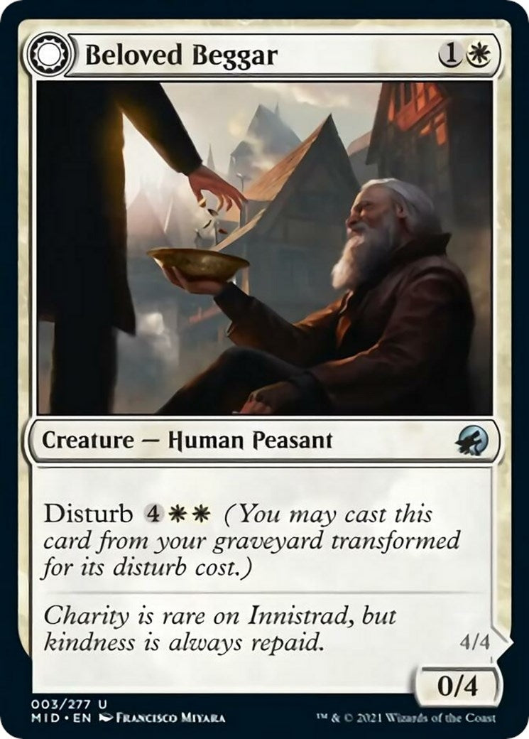 Beloved Beggar (3) (Innistrad: Midnight Hunt)