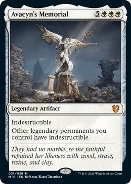 Avacyn's Memorial (31) (Commander: Innistrad: Midnight Hunt)