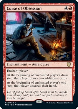 Curse of Obsession (35) (Commander: Innistrad: Midnight Hunt)