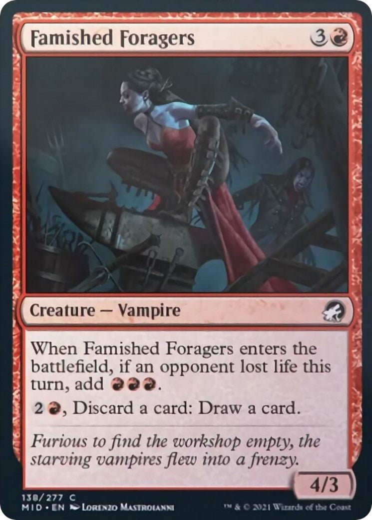 Famished Foragers (138) (Innistrad: Midnight Hunt)