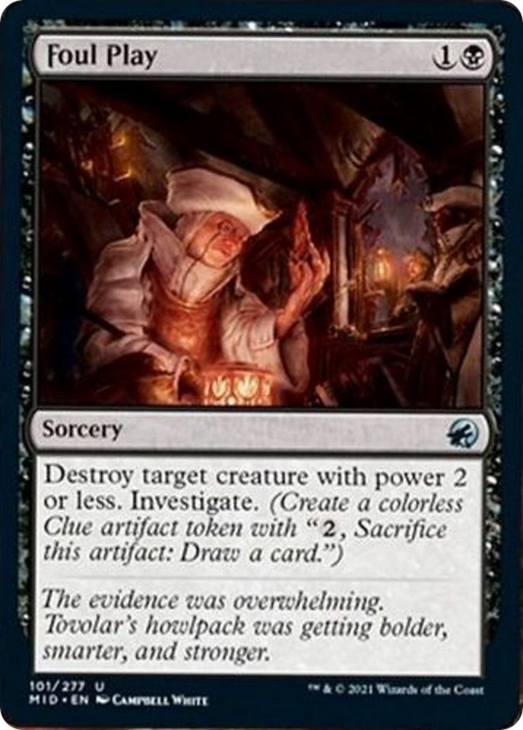 Foul Play (101) (Innistrad: Midnight Hunt)