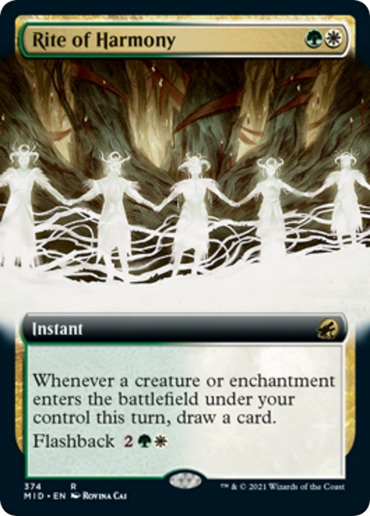 Rite of Harmony (Extended Art) (374) (Innistrad: Midnight Hunt)