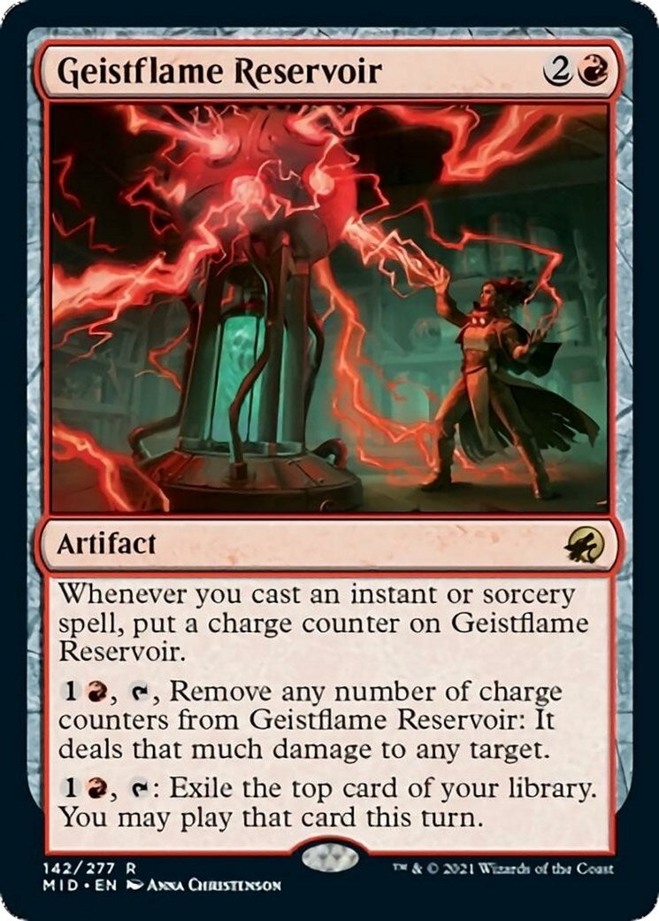 Geistflame Reservoir (142) (Innistrad: Midnight Hunt)