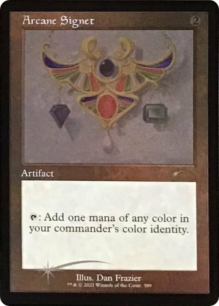 Arcane Signet (589) (Foil Etched) (589) (Secret Lair Drop Series)