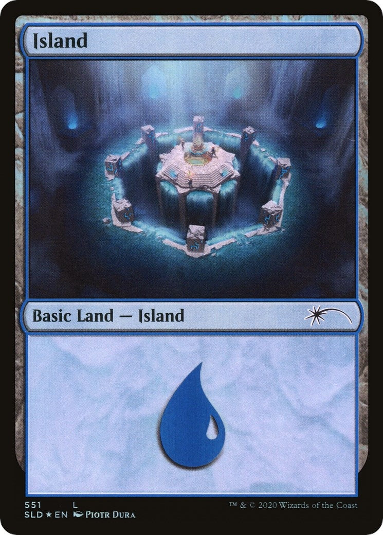 Island (551) (551) (Secret Lair Drop Series)