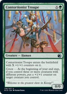 Contortionist Troupe (178) (Innistrad: Midnight Hunt)