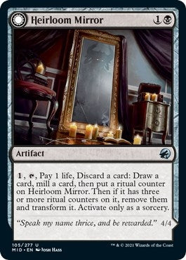 Heirloom Mirror (105) (Innistrad: Midnight Hunt)
