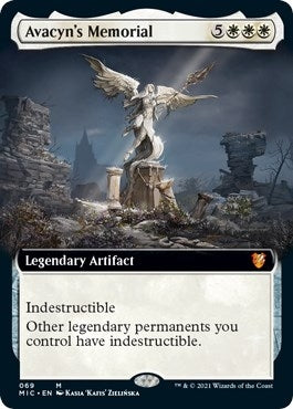 Avacyn's Memorial (Extended Art) (69) (Commander: Innistrad: Midnight Hunt)