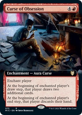 Curse of Obsession (Extended Art) (73) (Commander: Innistrad: Midnight Hunt)