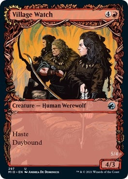Village Watch (Showcase) (297) (Innistrad: Midnight Hunt)
