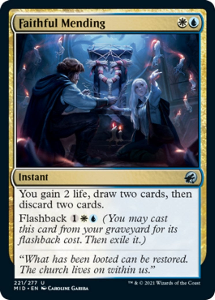 Faithful Mending (221) (Innistrad: Midnight Hunt)