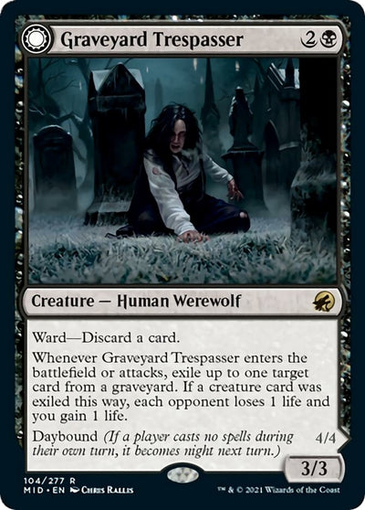 Graveyard Trespasser (104) (Innistrad: Midnight Hunt)