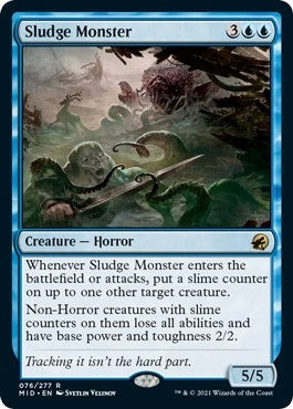 Sludge Monster (76) (Innistrad: Midnight Hunt)