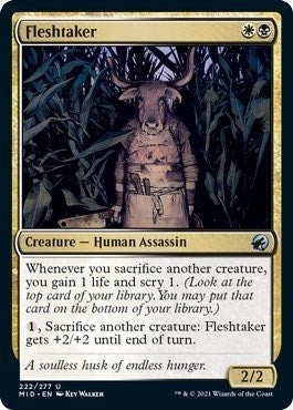 Fleshtaker (222) (Innistrad: Midnight Hunt)