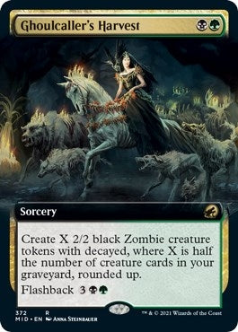 Ghoulcaller's Harvest (Extended Art) (372) (Innistrad: Midnight Hunt)
