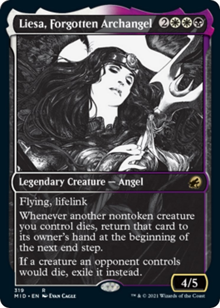 Liesa, Forgotten Archangel (Showcase) (319) (Innistrad: Midnight Hunt)