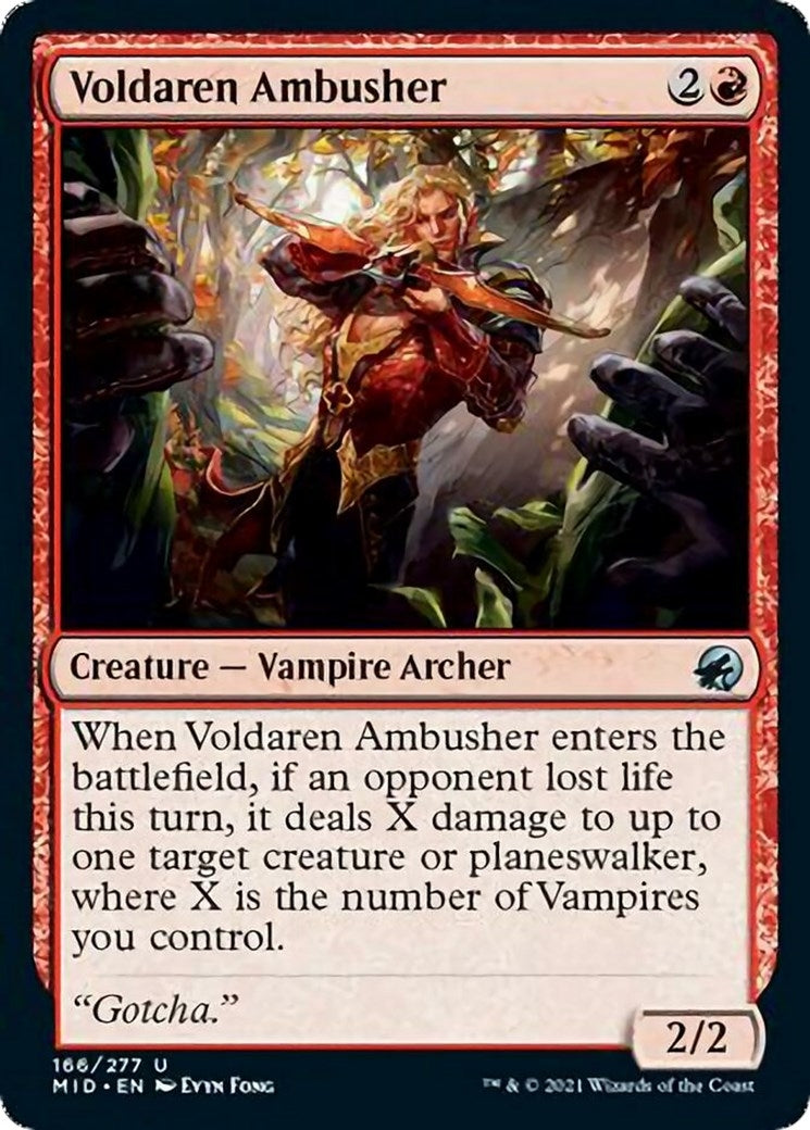 Image for Voldaren Ambusher (166) - Magic: The Gathering